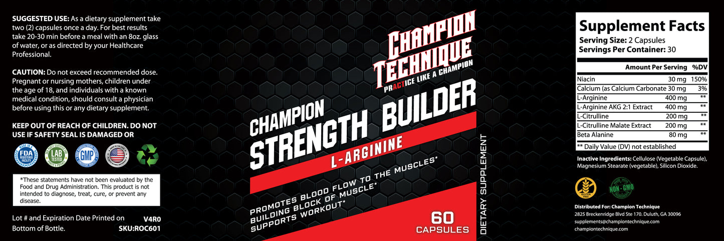 Champion Strength Builder (L-Arginine)
