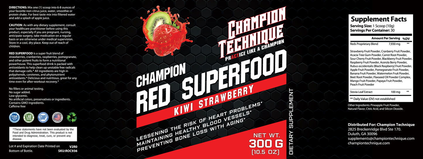 Champion Red Foods