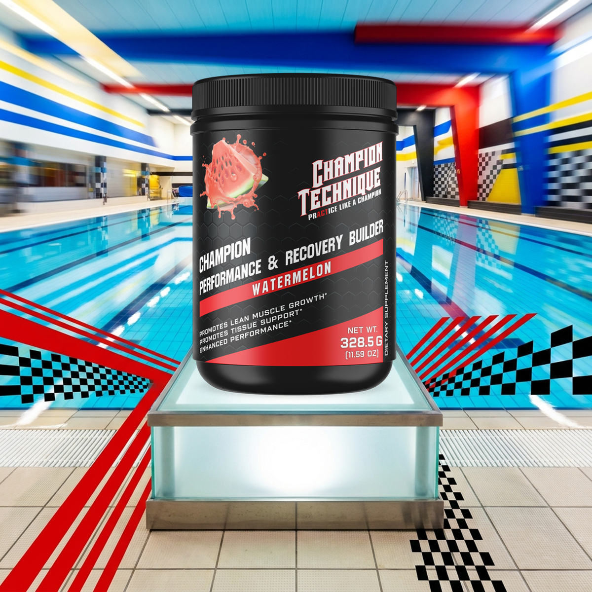 Champion Performance and Recovery Builder Watermelon (BCAA)